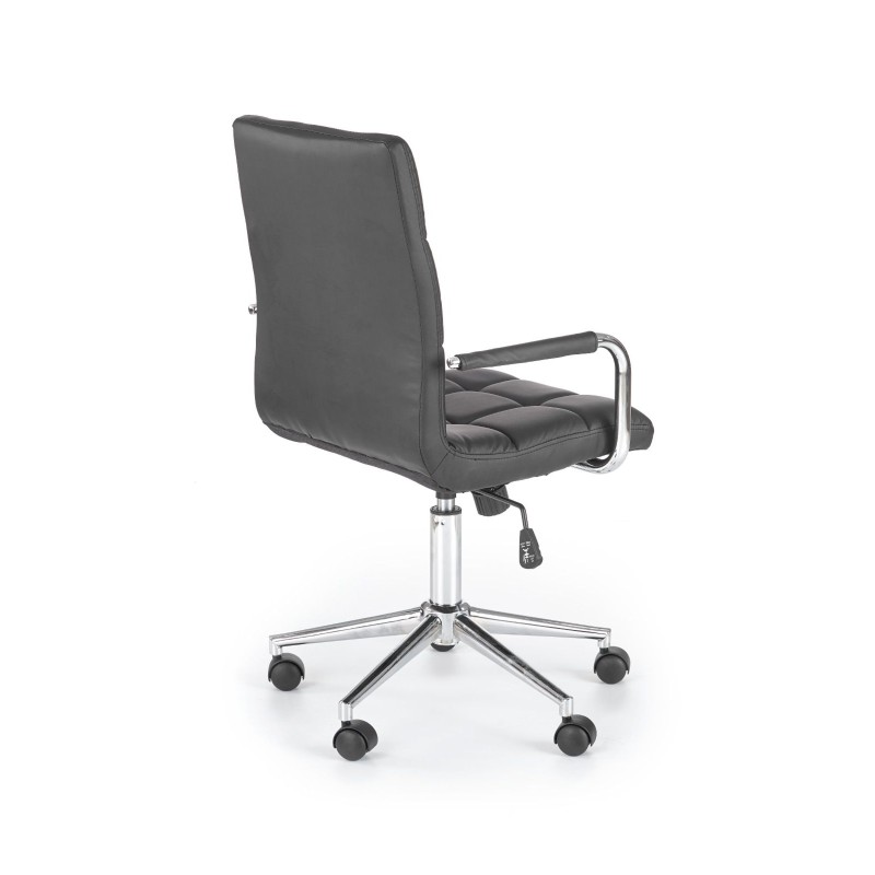 GONZO 2 Παιδική καρέκλα σε μαύρο με μηχανισμό TILT 53x60x93-105cm