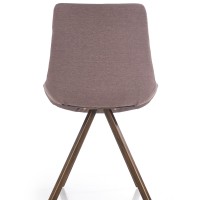 K290 Καρέκλα γκρι 56x59x86 με ύψος καθίσματος 46 cm
