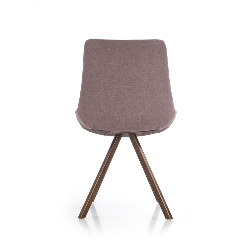 K290 Καρέκλα γκρι 56x59x86 με ύψος καθίσματος 46 cm