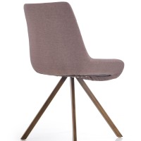 K290 Καρέκλα γκρι 56x59x86 με ύψος καθίσματος 46 cm