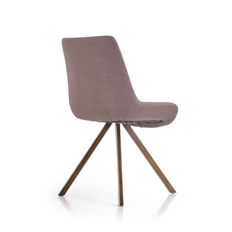 K290 Καρέκλα γκρι 56x59x86 με ύψος καθίσματος 46 cm