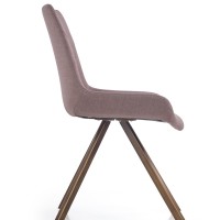 K290 Καρέκλα γκρι 56x59x86 με ύψος καθίσματος 46 cm