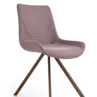 K290 Καρέκλα γκρι 56x59x86 με ύψος καθίσματος 46 cm