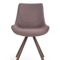 K290 Καρέκλα γκρι 56x59x86 με ύψος καθίσματος 46 cm