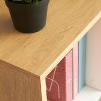 Γραφείο GROSSO διάσταση: 149/50/105 cm, υλικό: laminated μοριοσανίδες, χρώμα: χρυσαφένιο δρυς / λευκό V-UA-GROSSO-D.ZŁOTY/BIAŁY