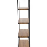 Βιβλιοθήκη BOLIVAR REG2 χρυσαφένιο δρυς / μαύρο100/30/155 cm 2010001169895