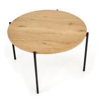 Τραπέζι τραπεζαρίας φυσικό MORGAN 120x76cm