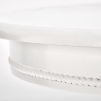 WILLIAM τραπέζι τραπεζαρίας  λευκό 90÷124/90/75 cm 2010001171393