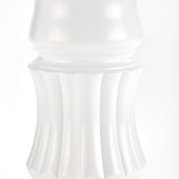 WILLIAM τραπέζι τραπεζαρίας  λευκό 90÷124/90/75 cm 2010001171393