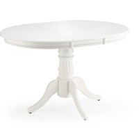 WILLIAM τραπέζι τραπεζαρίας  λευκό 90÷124/90/75 cm 2010001171393