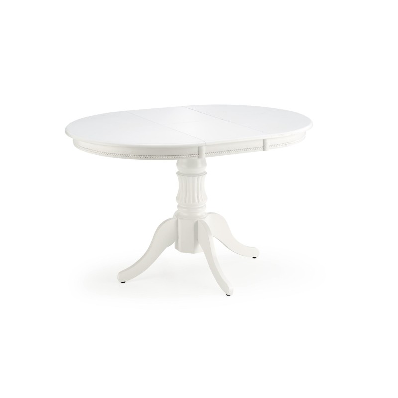 WILLIAM τραπέζι τραπεζαρίας  λευκό 90÷124/90/75 cm 2010001171393