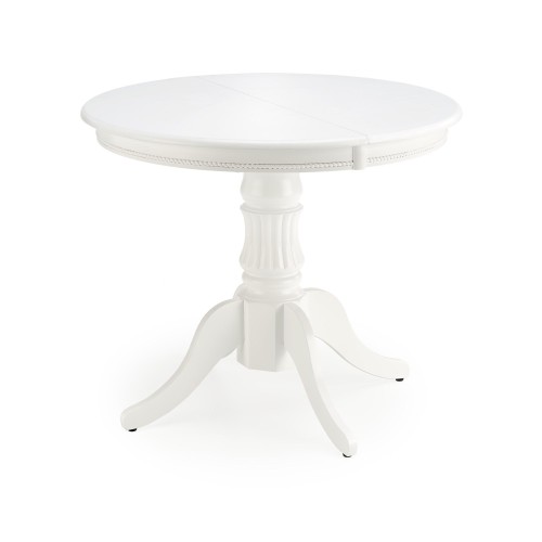 WILLIAM τραπέζι τραπεζαρίας  λευκό 90÷124/90/75 cm 2010001171393