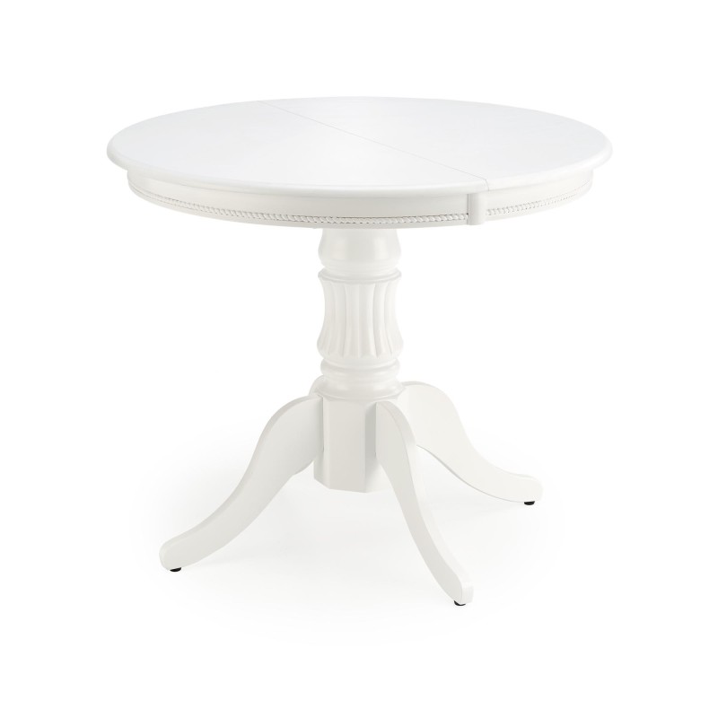 WILLIAM τραπέζι τραπεζαρίας  λευκό 90÷124/90/75 cm 2010001171393