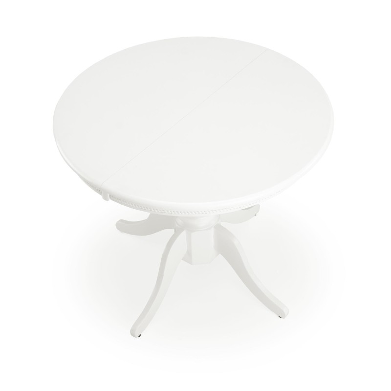 WILLIAM τραπέζι τραπεζαρίας  λευκό 90÷124/90/75 cm 2010001171393