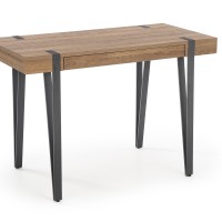Γραφείο B39 μελί / μαύρο 110/55/76 cm 2010001173328