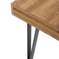 Γραφείο B39 μελί / μαύρο 110/55/76 cm 2010001173328
