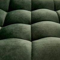 H95 Σκαμπό μπαρ σκούρο πράσινο 43x44x84cm