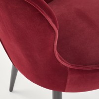 K366 καρέκλα, χρώμα: σκούρο κόκκινο