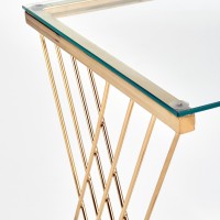 NANCY c. Τραπέζι βοηθητικό χρυσό 45x39x52 cm
