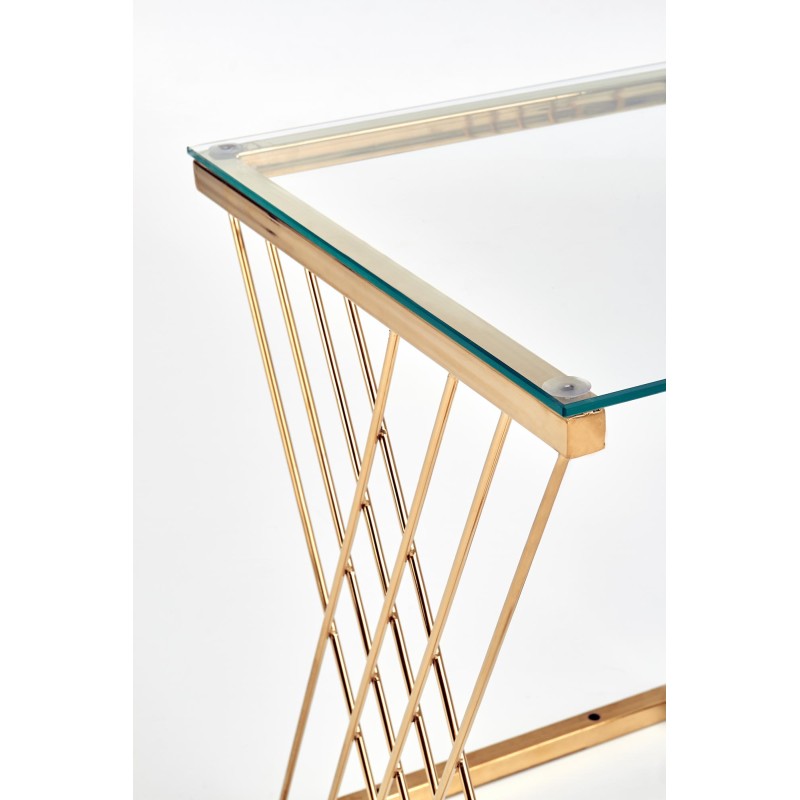 NANCY c. Τραπέζι βοηθητικό χρυσό 45x39x52 cm