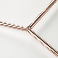 Καρέκλα κρεμ K390 46x60x90 με ύψος καθίσματος 47 cm