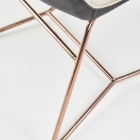 Καρέκλα κρεμ K390 46x60x90 με ύψος καθίσματος 47 cm