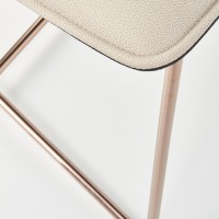 Καρέκλα κρεμ K390 46x60x90 με ύψος καθίσματος 47 cm