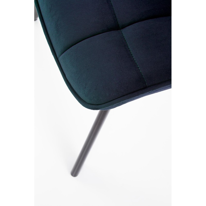 K332 Καρέκλα σκούρο μπλε : 46x61x84cm με ύψος καθίσματος 48 cm