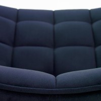 K332 Καρέκλα σκούρο μπλε : 46x61x84cm με ύψος καθίσματος 48 cm