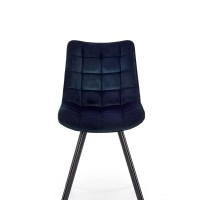 K332 Καρέκλα σκούρο μπλε : 46x61x84cm με ύψος καθίσματος 48 cm
