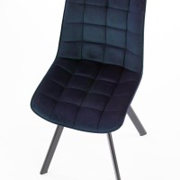 K332 Καρέκλα σκούρο μπλε : 46x61x84cm με ύψος καθίσματος 48 cm