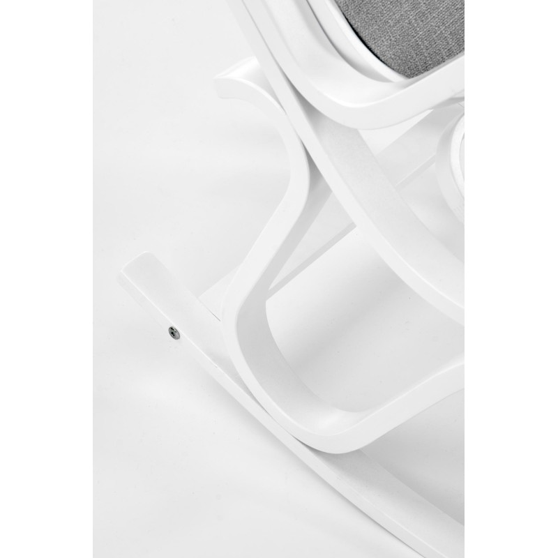 Κουνιστή καρέκλα MAX BIS PLUS λευκό-γκρι 52x90x95 cm