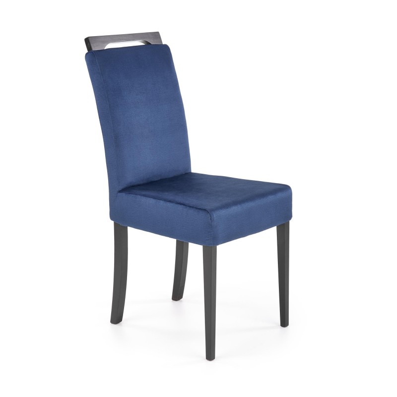 Καρέκλα CLARION μαύρο 42x58x97 με ύψος καθίσματος 49 cm