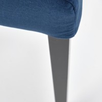 Καρέκλα CLARION μαύρο 42x58x97 με ύψος καθίσματος 49 cm