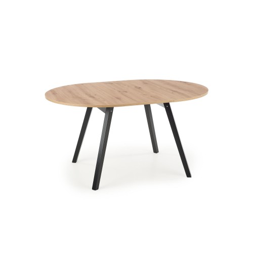 Τραπέζι τραπεζαρίας με επέκταση RUBEN 102-142x102x73cm 