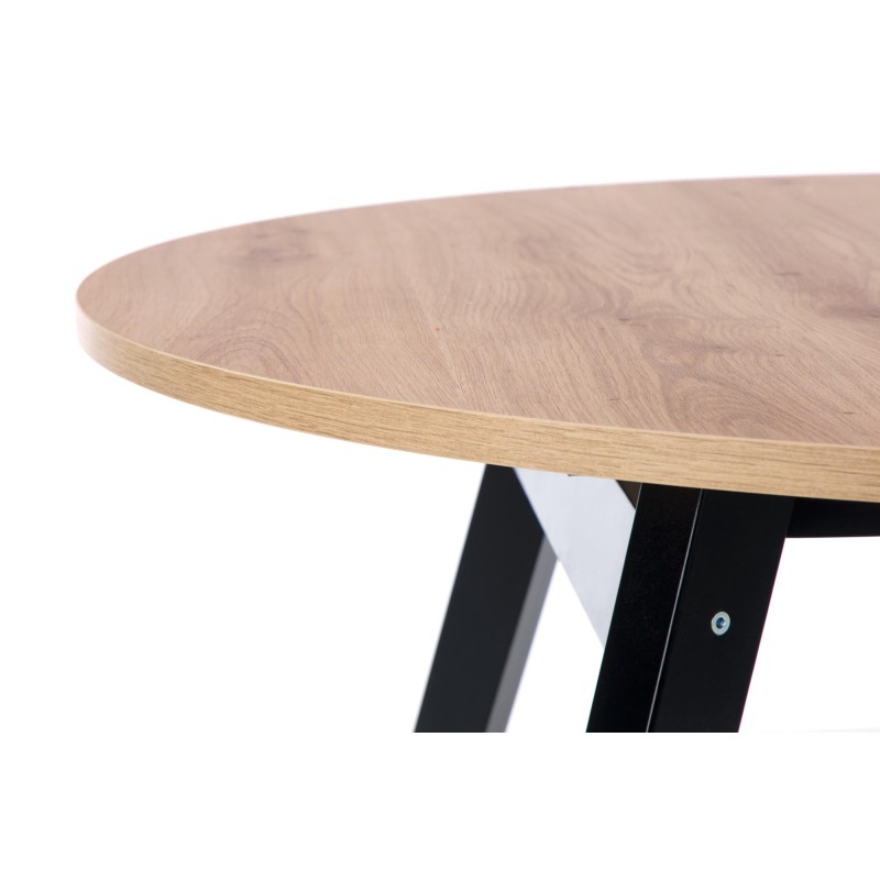 Τραπέζι τραπεζαρίας με επέκταση RUBEN 102-142x102x73cm