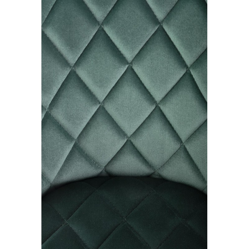 K450 Καρέκλα σκούρο πράσινο : 44x58x85cm με ύψος καθίσματος 47 cm