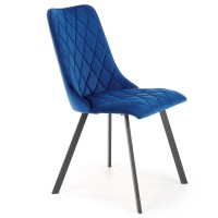 K450 Καρέκλα σκούρο μπλε  44x58x85cm με ύψος καθίσματος 47 cm