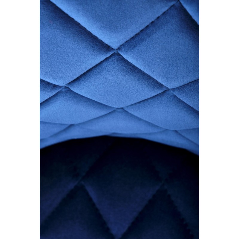 K450 Καρέκλα σκούρο μπλε  44x58x85cm με ύψος καθίσματος 47 cm