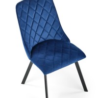 K450 Καρέκλα σκούρο μπλε  44x58x85cm με ύψος καθίσματος 47 cm