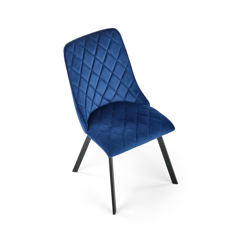 K450 Καρέκλα σκούρο μπλε  44x58x85cm με ύψος καθίσματος 47 cm