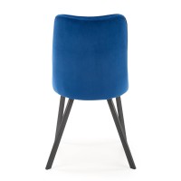 K450 Καρέκλα σκούρο μπλε  44x58x85cm με ύψος καθίσματος 47 cm