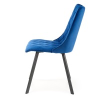 K450 Καρέκλα σκούρο μπλε  44x58x85cm με ύψος καθίσματος 47 cm