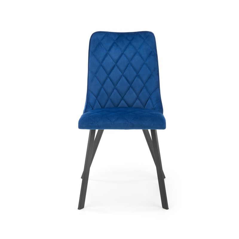 K450 Καρέκλα σκούρο μπλε  44x58x85cm με ύψος καθίσματος 47 cm