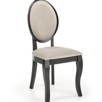 VELO καρέκλα τραπεζαρίας, μαύρο/μπεζ 44/53/96/47 cm 2010001182580