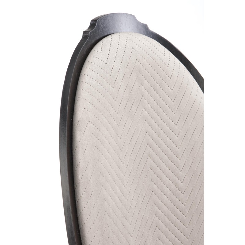 VELO καρέκλα τραπεζαρίας, μαύρο/μπεζ 44/53/96/47 cm 2010001182580