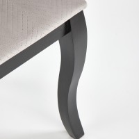 VELO καρέκλα τραπεζαρίας, μαύρο/μπεζ 44/53/96/47 cm 2010001182580