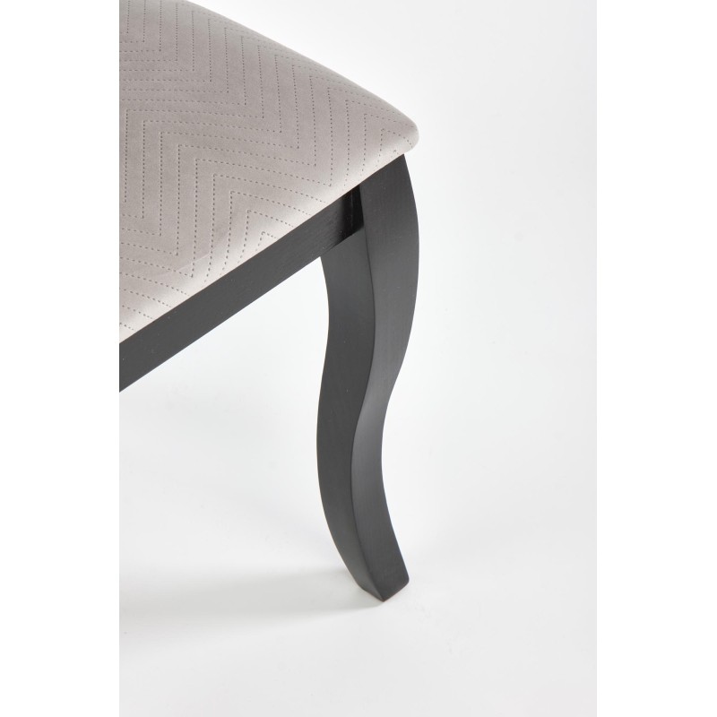 VELO καρέκλα τραπεζαρίας, μαύρο/μπεζ 44/53/96/47 cm 2010001182580