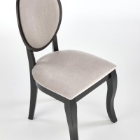VELO καρέκλα τραπεζαρίας, μαύρο/μπεζ 44/53/96/47 cm 2010001182580