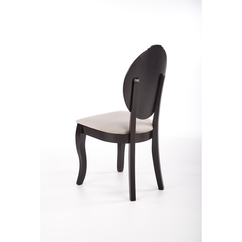 VELO καρέκλα τραπεζαρίας, μαύρο/μπεζ 44/53/96/47 cm 2010001182580